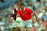 22 July 2001; Fionan Murray of Cork during the Bank of Ireland All-Ireland Senior Football Championship Qualifier, round 4, match between Galway and Cork at Croke Park in Dublin. Photo by Brendan Moran/Sportsfile