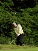 26 July 2001; Jack Nicklaus chips from the rough onto the 6th green during Day 1 of the Senior British Open Golf Champonship at The Royal County Down Golf Club in Newcastle, Down. Photo by Matt Browne/Sportsfile