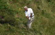 26 July 2001; Arnold Palmer plays out of the rough onto the 4th green during Day 1 of the Senior British Open Golf Champonship at The Royal County Down Golf Club in Newcastle, Down. Photo by Matt Browne/Sportsfile