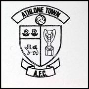 30 July 2001; Athlone Town club crest. Photo by Sportsfile