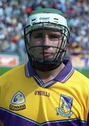 29 July 2001; Rory Mallon of Wexford during the Guinness All-Ireland Senior Hurling Championship Quarter-Final match between Wexford and Limerick at Croke Park in Dublin. Photo by Damien Eagers/Sportsfile