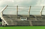 28 July 2001; Sloane Park where Shamrock Rovers will play their home games under construction at Tallaght Stadium in Dublin. Photo by Damien Eagers/Sportsfile