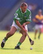 29 July 2001; Clement Smith of Limerick during the Guinness All-Ireland Senior Hurling Championship Quarter-Final match between Wexford and Limerick at Croke Park in Dublin. Photo by Damien Eagers/Sportsfile