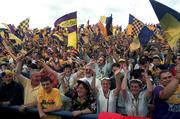 17 August 1997; Wexford supporters during the Guinness All-Ireland Senior Hurling Championship Semi-Final match between Tipperary and Wexford at Croke Park in Dublin. Photo by David Maher/Sportsfile
