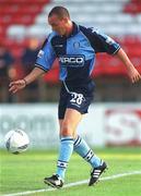 27 July 2001; Michael Simpson of Wycombe Wanderers during the pre-season friendly match between Shelbourne and Wycombe Wanderers at Tolka Park in Dublin. Photo by David Maher/Sportsfile