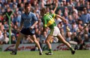 4 August 2001; Maurice Fitzgerald of Kerry during the Bank of Ireland All-Ireland football Championship Quarter Final match between Dublin and Kerry at Semple Stadium in Thurles, Tipperary. Photo by Ray McManus/Sportsfile
