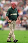 29 July 2001; Limerick selector Michael Fitzgerald during the Guinness All-Ireland Senior Hurling Championship Quarter-Final match between Wexford and Limerick at Croke Park in Dublin. Photo by Damien Eagers/Sportsfile