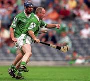 29 July 2001; Stephen McDonagh of Limerick during the Guinness All-Ireland Senior Hurling Championship Quarter-Final match between Wexford and Limerick at Croke Park in Dublin. Photo by Damien Eagers/Sportsfile