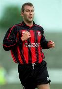 28 July 2001; Alan Reynolds of Longford Town during a pre season friendly match between Longford Town and Brighton and Hove Albion at Flancare Park in Longford. Photo by David Maher/Sportsfile