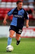 27 July 2001; Dannie Bulman  of Wycombe Wanderers during the pre-season friendly match between Shelbourne and Wycombe Wanderers at Tolka Park in Dublin. Photo by David Maher/Sportsfile