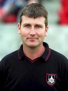 28 July 2001; Longford Town manager Stephen Kenny during a pre season friendly match between Longford Town and Brighton and Hove Albion at Flancare Park in Longford. Photo by David Maher/Sportsfile