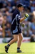 4 August 2001; Dublin goalkeeper David Byrne during the Bank of Ireland All-Ireland football Championship Quarter Final match between Dublin and Kerry at Semple Stadium in Thurles, Tipperary. Photo by Ray McManus/Sportsfile