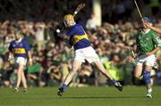 2 August 2001; Lar Corbett of Tipperary during the Munster GAA U21 Hurling Championship Final Limerick and Tipperary at the Gaelic Grounds in Limerick. Photo by Matt Browne/Sportsfile