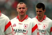 5 August 2001; Chris Lawn of Tyrone during the Bank of Ireland All-Ireland Senior Football Championship Quarter-Final match between Derry v Tyrone at St. Tiernach's Park in Clones, Monaghan. Photo by David Maher/Sportsfile