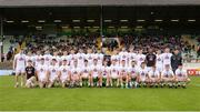 6 July 2016; The Kildare squad prior to the Electric Ireland Leinster GAA Football Minor Championship Semi-Final match between Meath and Kildare at Páirc Tailteann in Navan, Co Meath. Photo by Piaras Ó Mídheach/Sportsfile
