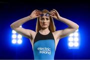 24 May 2016; Team Ireland Swimmer Fiona Doyle has always had dreams of Olympic glory alongside her twin sister and fellow swimmer, Eimear. However, due to a back injury that ended her career, Eimear was forced to give up on her dream. Fiona reveals, as part of Electric Ireland’s #ThePowerWithin, that she takes inspiration from her sister and that when she competes in Rio, she will be doing it for both of them. South Studios, Dublin. Photo by Ramsey Cardy/Sportsfile