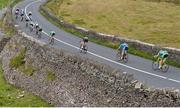 14 July 2016; A general view of the peloton as the race passes the Cliffs of Moher during Stage 3 of the 2016 Scott Bicycles Junior Tour of Ireland, Ennis, Co. Clare. Picture credit: Stephen McMahon/SPORTSFILE