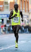 25 October 2010; Lezan Kimutai, Kenya, in action during the Lifestyle Sports - adidas Dublin Marathon 2010, Merrion Square, Dublin. Picture credit: Barry Cregg / SPORTSFILE