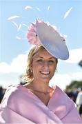 16 July 2016; Annmarie Phelan from Newbridge, Co. Kildare, winner of the Best Dressed Lady at the Curragh Racecourse in the Curragh, Co. Kildare. Photo by Sportsfile