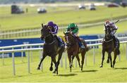 16 July 2016; Seventh Heaven, left, with Seamie Heffernan up, on their way to winning the Darley Irish Oaks at the Curragh Racecourse in the Curragh, Co Kildare. Photo by Sportsfile