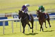 16 July 2016; Seventh Heaven, left, with Seamie Heffernan up, on their way to winning the Darley Irish Oaks at the Curragh Racecourse in the Curragh, Co Kildare. Photo by Sportsfile
