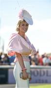 16 July 2016; Annmarie Phelan from Newbridge, Co. Kildare, winner of the Best Dressed Lady at the Curragh Racecourse in the Curragh, Co Kildare. Photo by Sportsfile