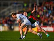 16 July 2016; Peter Kelly of Kildare in action against Evan Regan of Mayo during the GAA Football All-Ireland Senior Championship Round 3B match between Mayo and Kildare at Elverys MacHale Park in Castlebar, Mayo. Photo by Stephen McCarthy/Sportsfile