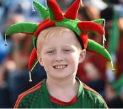 16 July 2016; Mayo supporter Jack Rixon, age 9, from Belmullet, at the GAA Football All-Ireland Senior Championship Round 3B match between Mayo and Kildare at Elverys MacHale Park in Castlebar, Mayo. Photo by Stephen McCarthy/Sportsfile