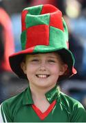 16 July 2016; Mayo supporter Alesha Deane, age 9, from Belmullet, during the GAA Football All-Ireland Senior Championship Round 3B match between Mayo and Kildare at Elverys MacHale Park in Castlebar, Mayo. Photo by Stephen McCarthy/Sportsfile