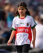 16 July 2016; A young Mayo supporter arrives for the GAA Football All-Ireland Senior Championship Round 3B match between Mayo and Kildare at Elverys MacHale Park in Castlebar, Mayo. Photo by Stephen McCarthy/Sportsfile