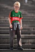 16 July 2016; Mayo supporter Cian McGeugh, age 9, from Castlebar, at the GAA Football All-Ireland Senior Championship Round 3B match between Mayo and Kildare at Elverys MacHale Park in Castlebar, Mayo. Photo by Stephen McCarthy/Sportsfile