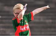 16 July 2016; Mayo supporter Cian McGeugh, age 9, from Castlebar, at the GAA Football All-Ireland Senior Championship Round 3B match between Mayo and Kildare at Elverys MacHale Park in Castlebar, Mayo. Photo by Stephen McCarthy/Sportsfile