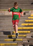 16 July 2016; Mayo supporter Kyle Lennox, age 10, from Lacken, at the GAA Football All-Ireland Senior Championship Round 3B match between Mayo and Kildare at Elverys MacHale Park in Castlebar, Mayo. Photo by Stephen McCarthy/Sportsfile