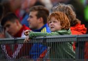 16 July 2016; A young supporter watches on during the GAA Football All-Ireland Senior Championship Round 3B match between Mayo and Kildare at Elverys MacHale Park in Castlebar, Mayo. Photo by Stephen McCarthy/Sportsfile