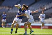 17 July 2016; Alan Kinsella of Laois in action against David Shaw of Kildare during the Electric Ireland Leinster GAA Football Minor Championship Final match between Laois and Kildare at Croke Park in Dubin. Photo by Ray McManus/Sportsfile