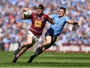 17 July 2016; John Heslin of Westmeath in action against Eric Lowdes of Dublin during the Leinster GAA Football Senior Championship Final match between Dublin and Westmeath at Croke Park in Dubin. Photo by David Maher/Sportsfile