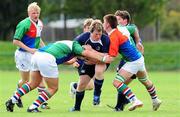 5 September 2010; Leinster's Gary Gallivan tries to break through the Exiles' defence. Under-19 Friendly, Exiles v Leinster, Sunbury on Thames, Middlesex, England. Picture credit: SPORTSFILE