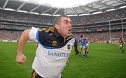 5 September 2010; Tipperary manager Liam Sheedy celebrates at the end of the game. GAA Hurling All-Ireland Senior Championship Final, Kilkenny v Tipperary, Croke Park, Dublin. Photo by Sportsfile