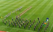 5 September 2010; The Tipperary and Kilkenny teams parade behind the Artane Band before the game. GAA Hurling All-Ireland Senior Championship Final, Kilkenny v Tipperary, Croke Park, Dublin. Picture credit: Brendan Moran / SPORTSFILE