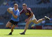 17 July 2016; Ciarán Kilkenny of Dublin in action against John Heslin of Westmeath during the Leinster GAA Football Senior Championship Final match between Dublin and Westmeath at Croke Park in Dubin. Photo by Ray McManus/Sportsfile