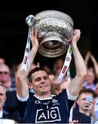 17 July 2016; Dublin captain Stephen Cluxton lifts the trophy following the Leinster GAA Football Senior Championship Final match between Dublin and Westmeath at Croke Park in Dubin. Photo by David Maher/Sportsfile
