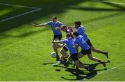 17 July 2016; Kieran Martin of Westmeath in action against Dublin players, left to right, Brian Fenton, John Cooper, David Byrne, and Cian O'Sullivan during the Leinster GAA Football Senior Championship Final match between Dublin and Westmeath at Croke Park in Dubin. Photo by Daire Brennan/Sportsfile