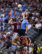17 July 2016; Darragh Daly of Westmeath in action against Denis Bastic of Dublin during the Leinster GAA Football Senior Championship Final match between Dublin and Westmeath at Croke Park in Dubin. Photo by Ray McManus/Sportsfile
