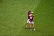 17 July 2016; Dejected John Heslin, left, and Denis Corroon of Westmeath after the Leinster GAA Football Senior Championship Final match between Dublin and Westmeath at Croke Park in Dubin. Photo by Daire Brennan/Sportsfile