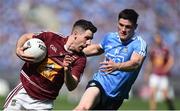 17 July 2016; James Dolan of Westmeath in action against Diarmuid Connolly of Dublin during the Leinster GAA Football Senior Championship Final match between Dublin and Westmeath at Croke Park in Dubin. Photo by David Maher/Sportsfile