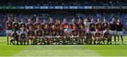 17 July 2016; The Westmeath team before the Leinster GAA Football Senior Championship Final match between Dublin and Westmeath at Croke Park in Dubin. Photo by Eóin Noonan/Sportsfile