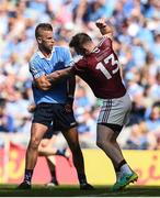 17 July 2016; Jonny Cooper of Dublin and Kieran Martin of Westmeath confront each during the Leinster GAA Football Senior Championship Final match between Dublin and Westmeath at Croke Park in Dubin. Photo by David Maher/Sportsfile