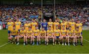 17 July 2016; The Roscommon squad ahead of the Connacht GAA Football Senior Championship Final Replay match between Galway and Roscommon at Elverys MacHale Park in Castlebar, Co Mayo. Photo by Piaras Ó Mídheach/Sportsfile
