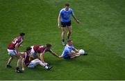 17 July 2016; Ciarán Kilkenny of Dublin in action against John Heslin of Westmeath during the Leinster GAA Football Senior Championship Final match between Dublin and Westmeath at Croke Park in Dubin. Photo by Daire Brennan/Sportsfile