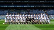 17 July 2016; The Kildare squad ahead of the Electric Ireland Leinster GAA Football Minor Championship Final match between Laois and Kildare at Croke Park in Dubin. Photo by Ray McManus/Sportsfile